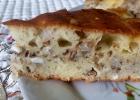 Заливной пирог с сайрой – быстрые рецепты приготовления вкусного рыбного пирога