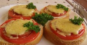 Бутерброды на завтрак: пошаговый рецепт с фото Вкусные бутерброды на завтрак быстро